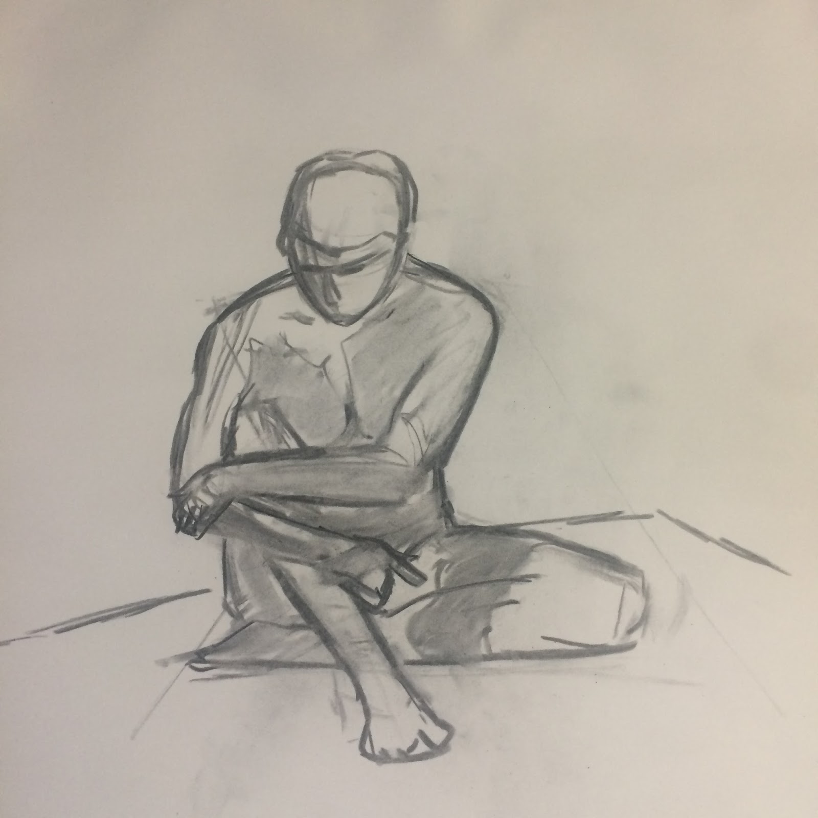 THE OPPOSITE MACHINE: Figure drawing class at ACAD