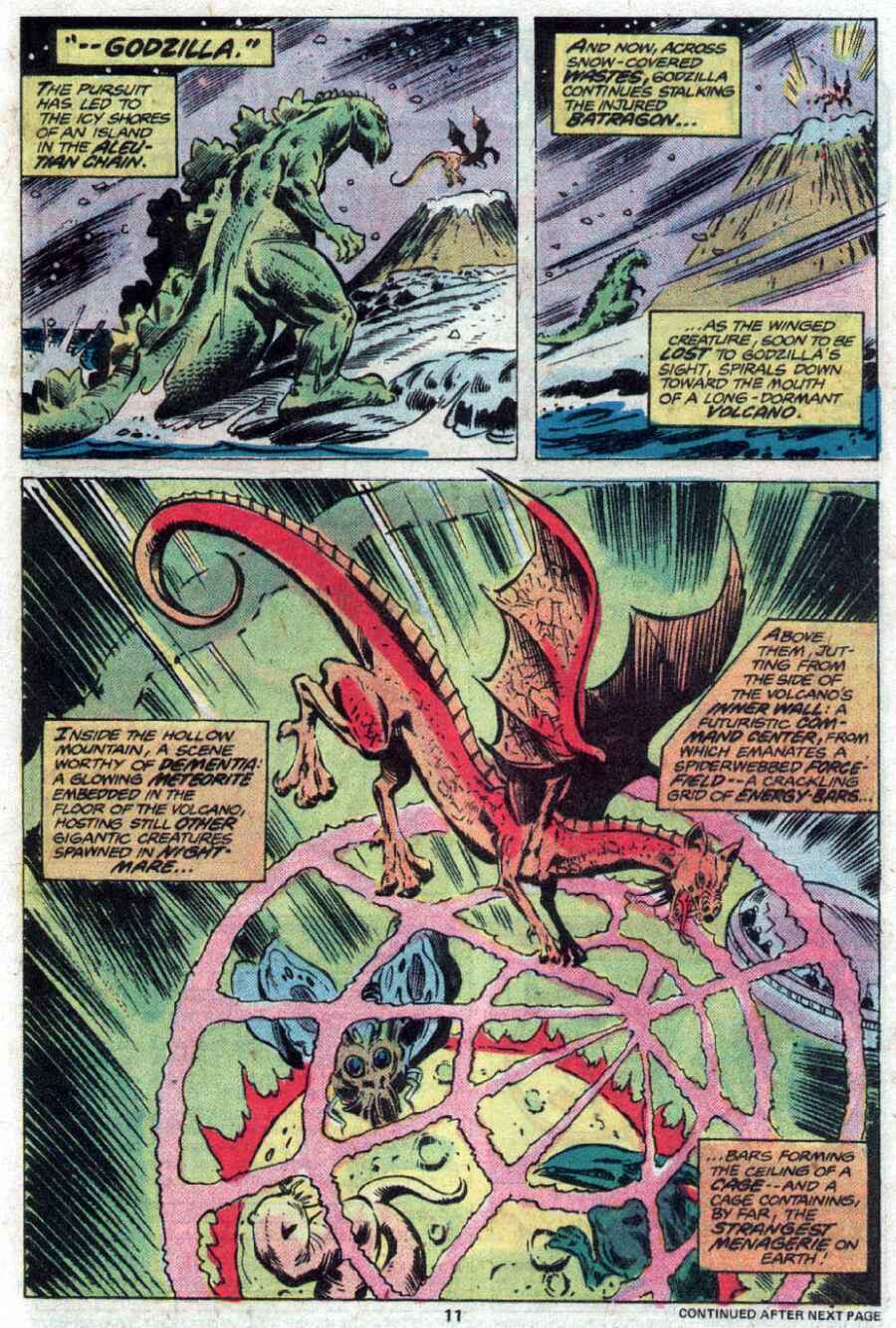 Read online Godzilla (1977) comic -  Issue #4 - 8