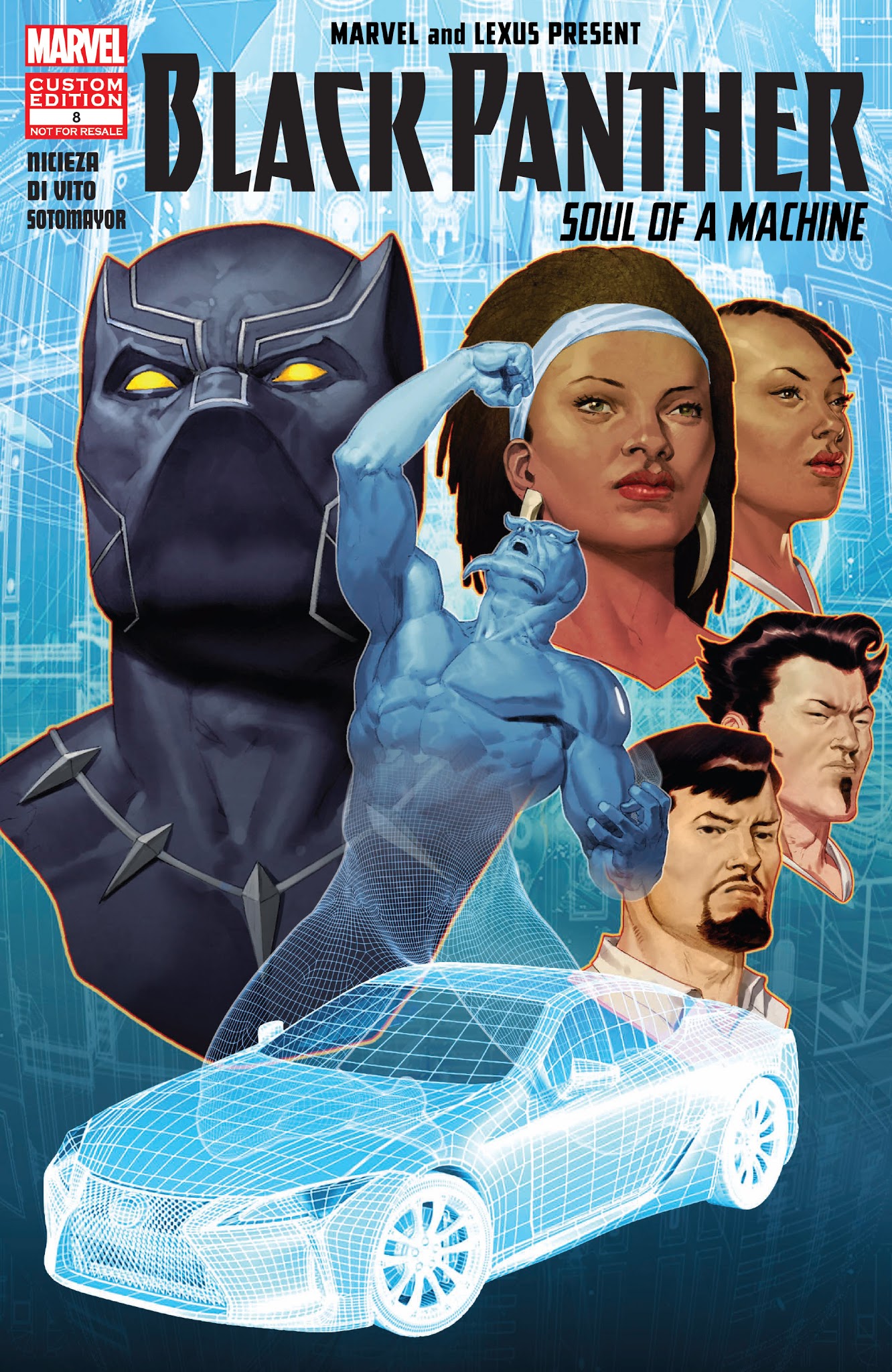 Read online Black Panther: Soul of a Machine comic -  Issue #8 - 1