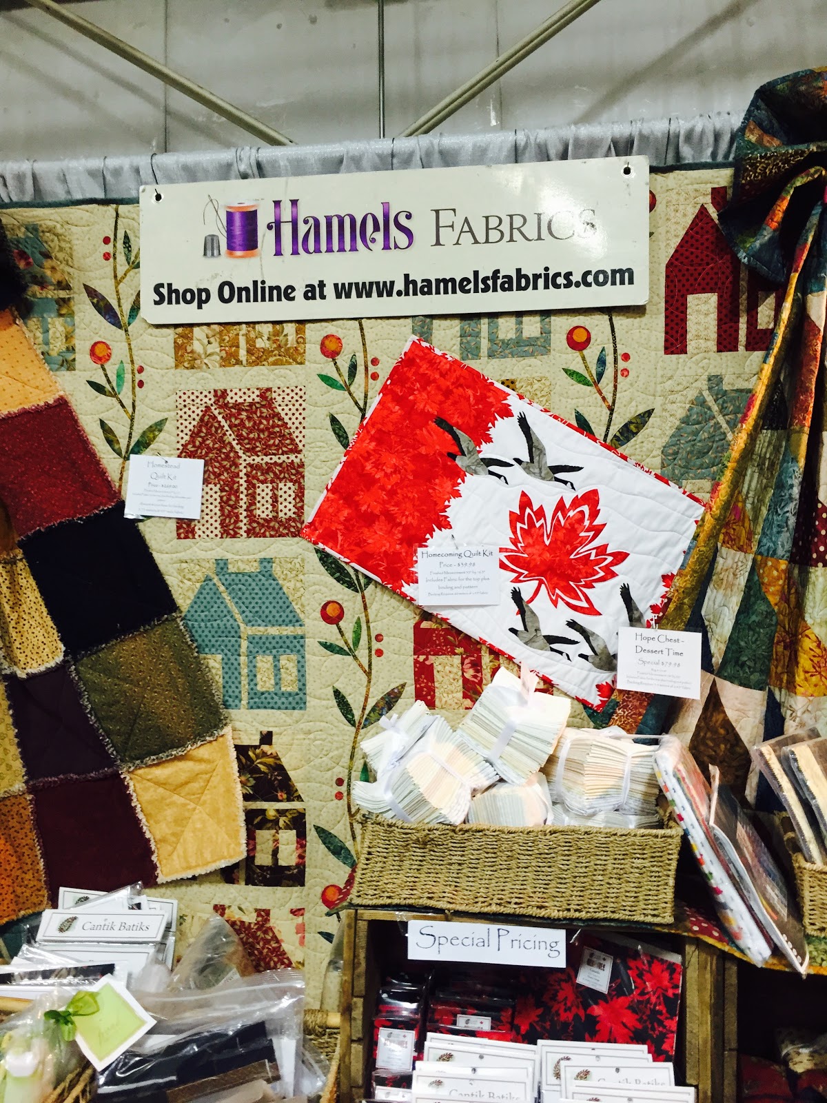 Sweet P Quilting and Creations Victoria Guild's Quilt Show...the Vendors!