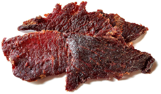 sweet and spicy beef jerky