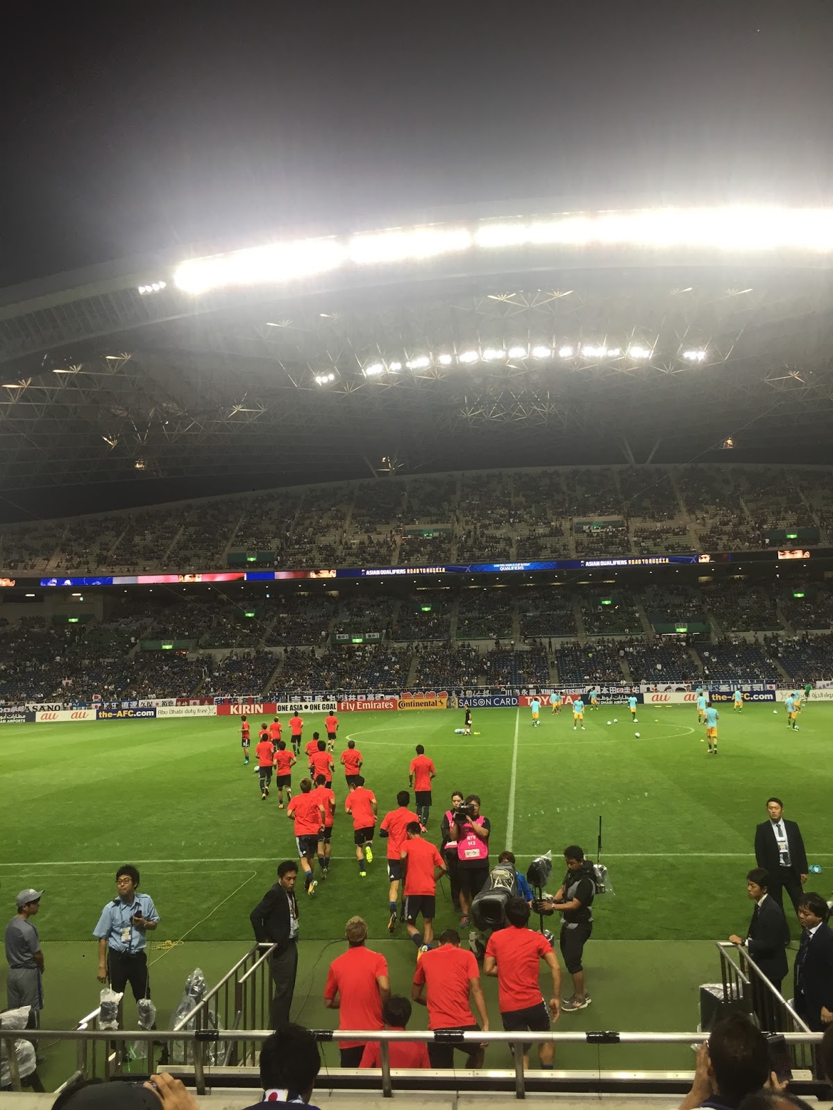 8 31 日本代表vsオーストラリア代表 プレミアムシート観戦記 ワールドカップ現地観戦への旅