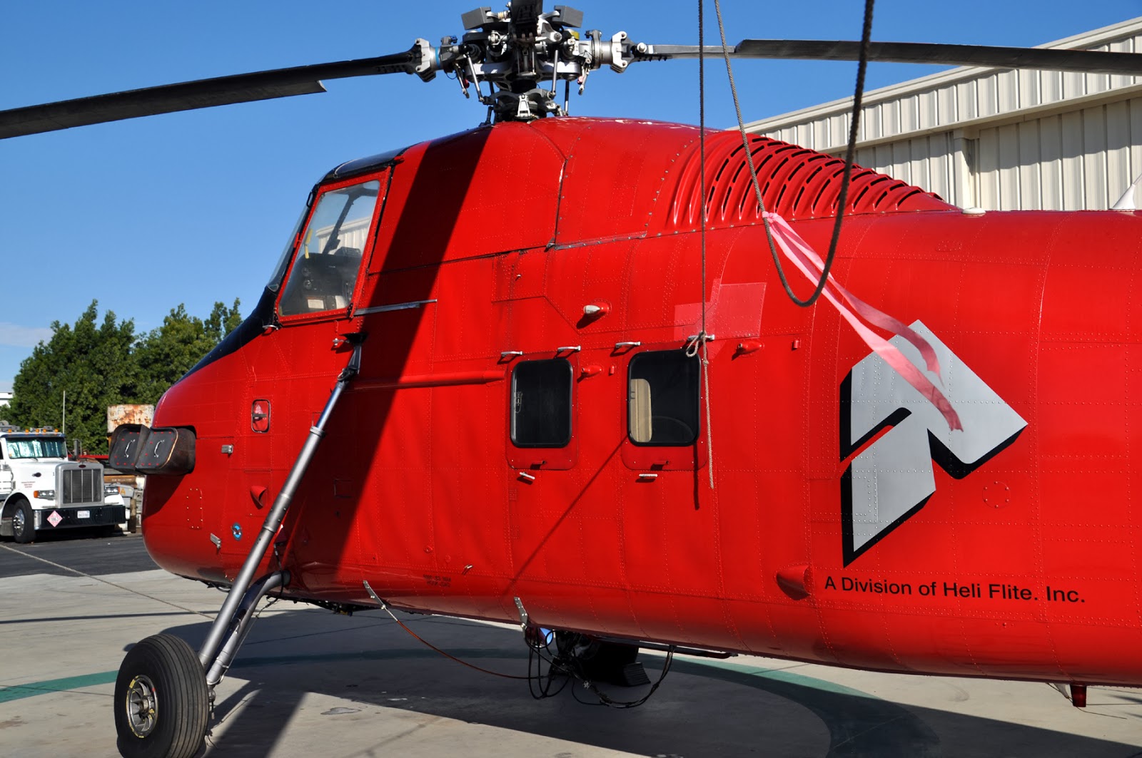 Just A Car Guy: Engine 58, a Sikorsky 58t now rented for firefighting