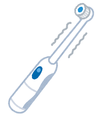 電動歯ブラシのイラスト