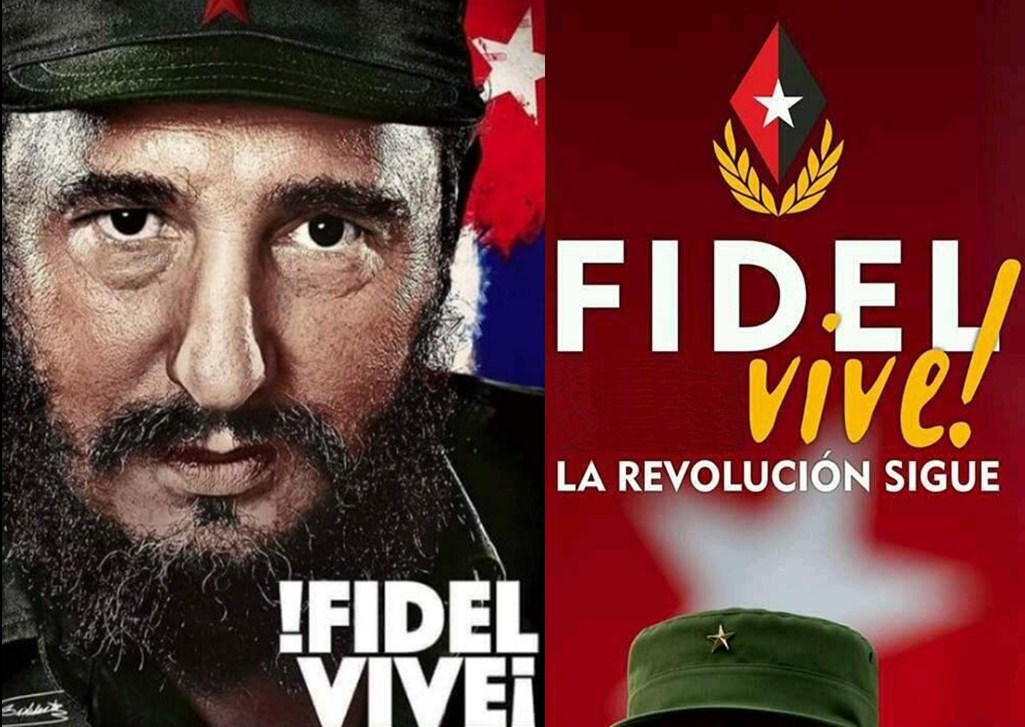 Fidel Sigue Presente - La Revolución Sigue