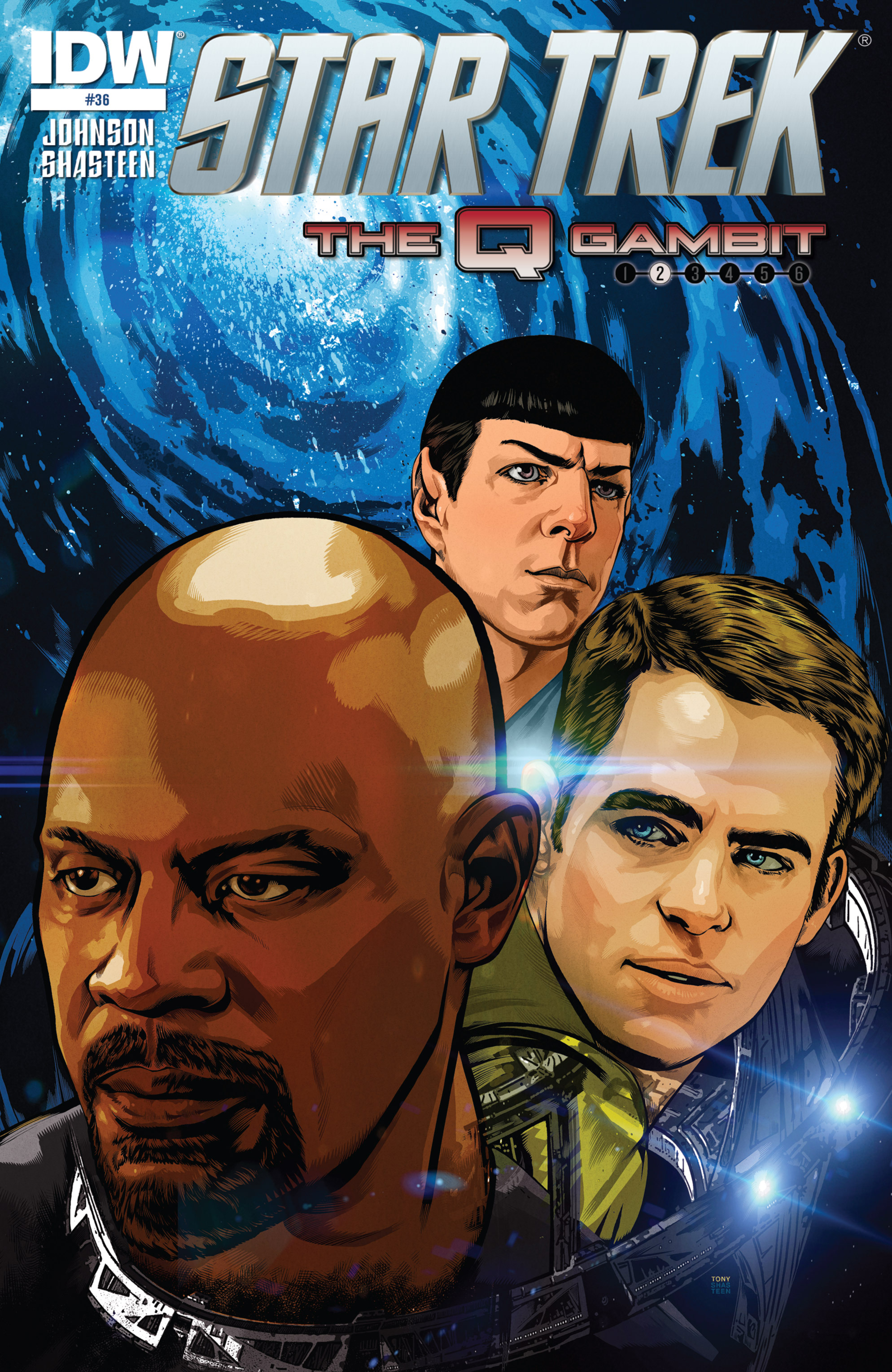 Read online Star Trek (2011) comic -  Issue #36 - 1