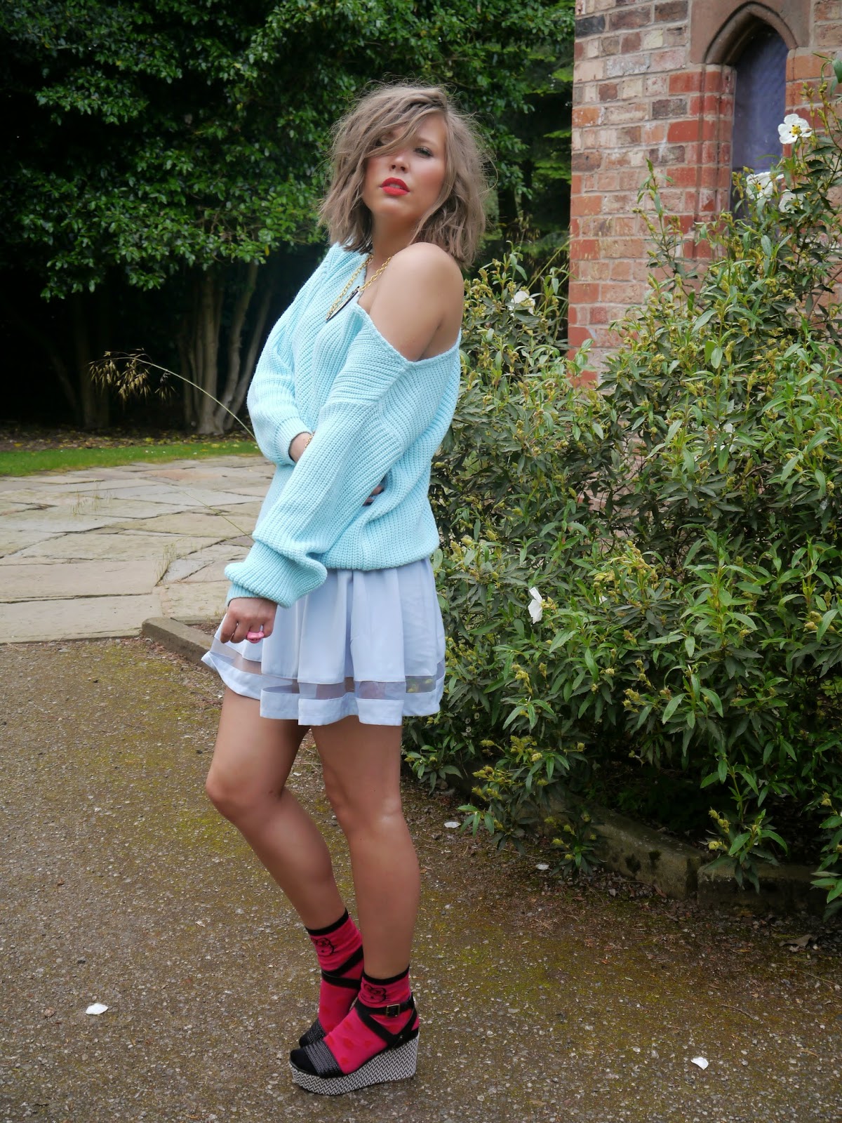 Perfect Summer Outfit With Hello Kitty Socks from Pretty Polly New Range