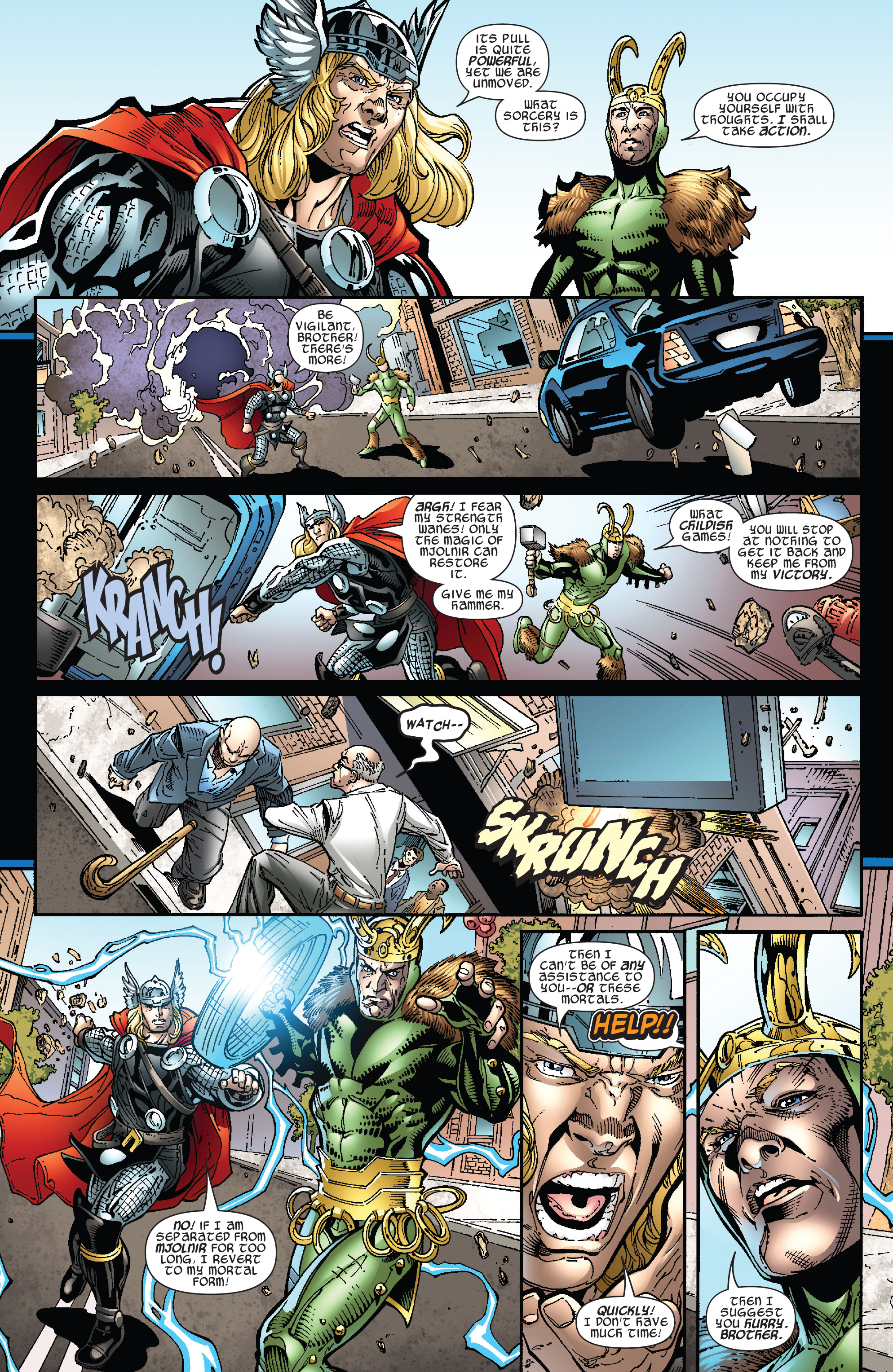 Read online Marvel-Verse: Thanos comic -  Issue #Marvel-Verse (2019) Thor - 77