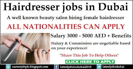 Hairdresserjobsinbeautysalondubai Salon Name Soh Art Beauty Package Hairdresser Jobs In Beauty Salon Dubai