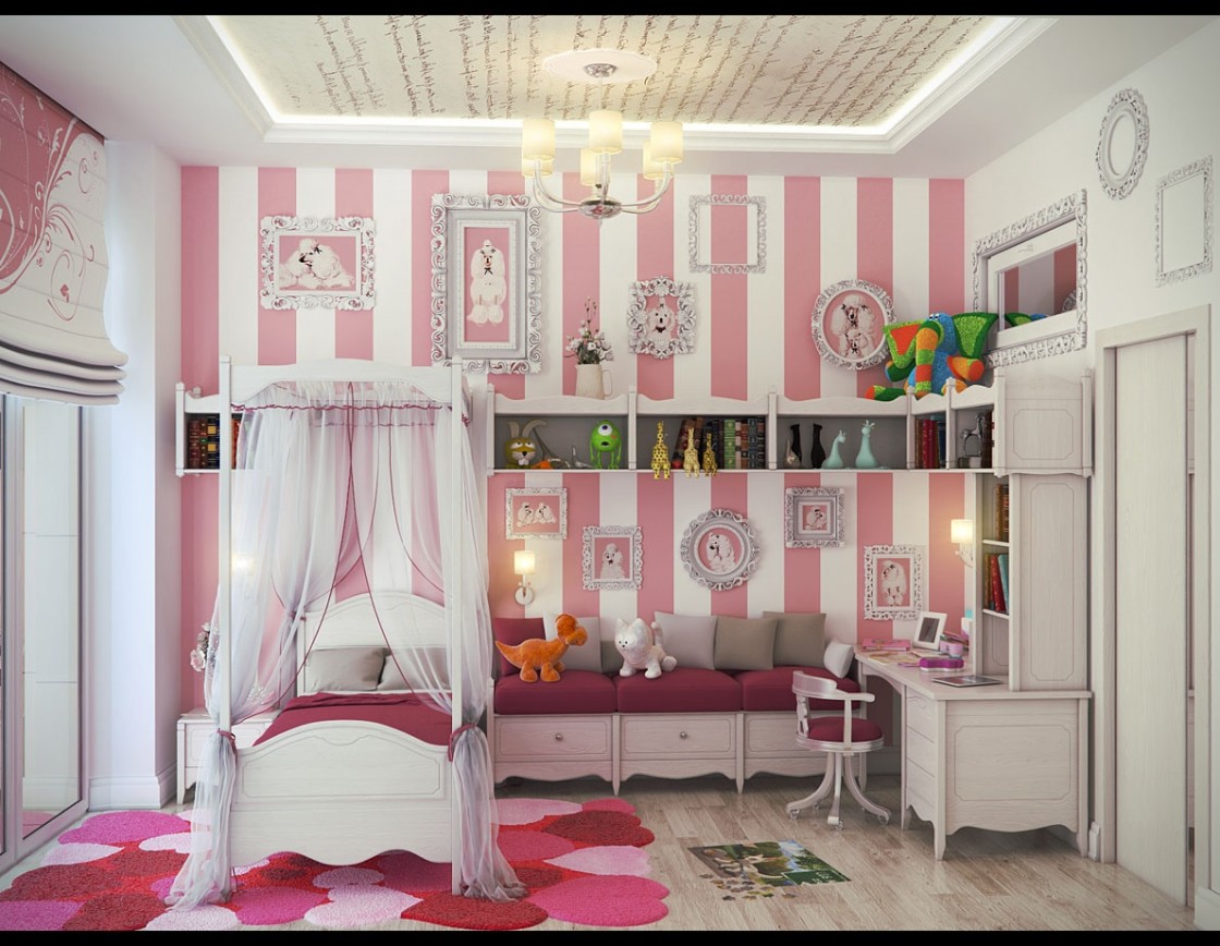 Chambre à Coucher des Filles Idée déco