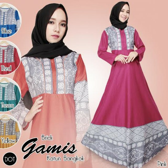 Pusat grosir baju gamis murah model terbaru 2017 Koleksi