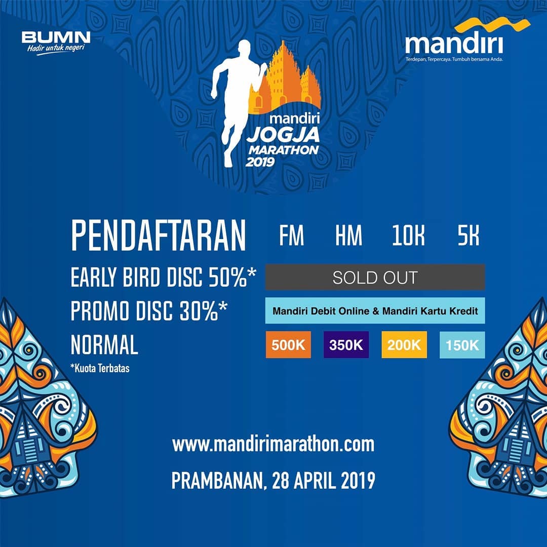 Mandiri Jogja Marathon • 2019 Mandiri Jogja Marathon • 2019