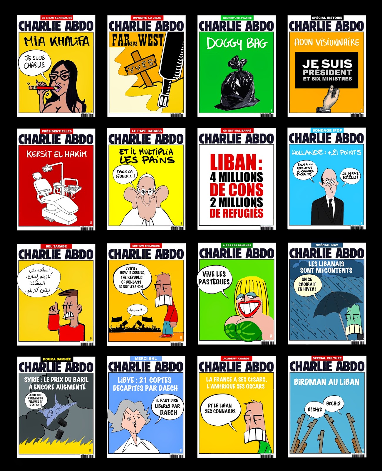 Charlie Abdo Le Petit Frere Libanais Imaginaire De Charlie Hebdo