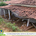 Muro de Casa desaba durante chuva em Cícero Dantas-BA.