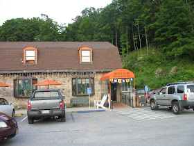 The outside of Maya Cafe and Cantina