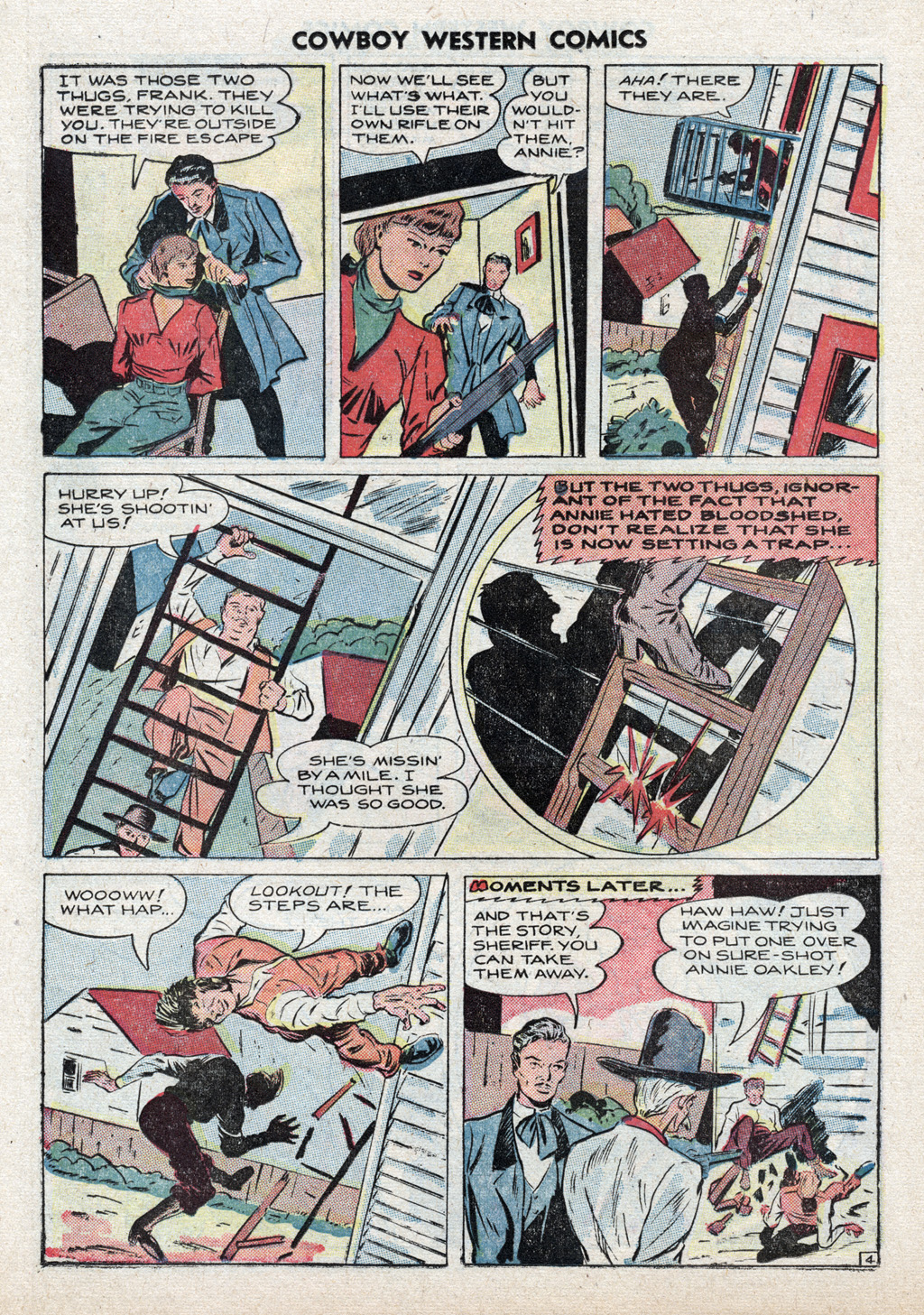 Read online Cowboy Western Comics (1948) comic -  Issue #22 - 10