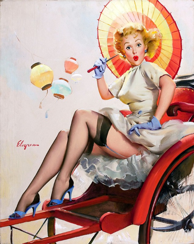 Гуру пин-апа. Gil Elvgren 16 Гуру пин-апа. Gil Elvgren 15