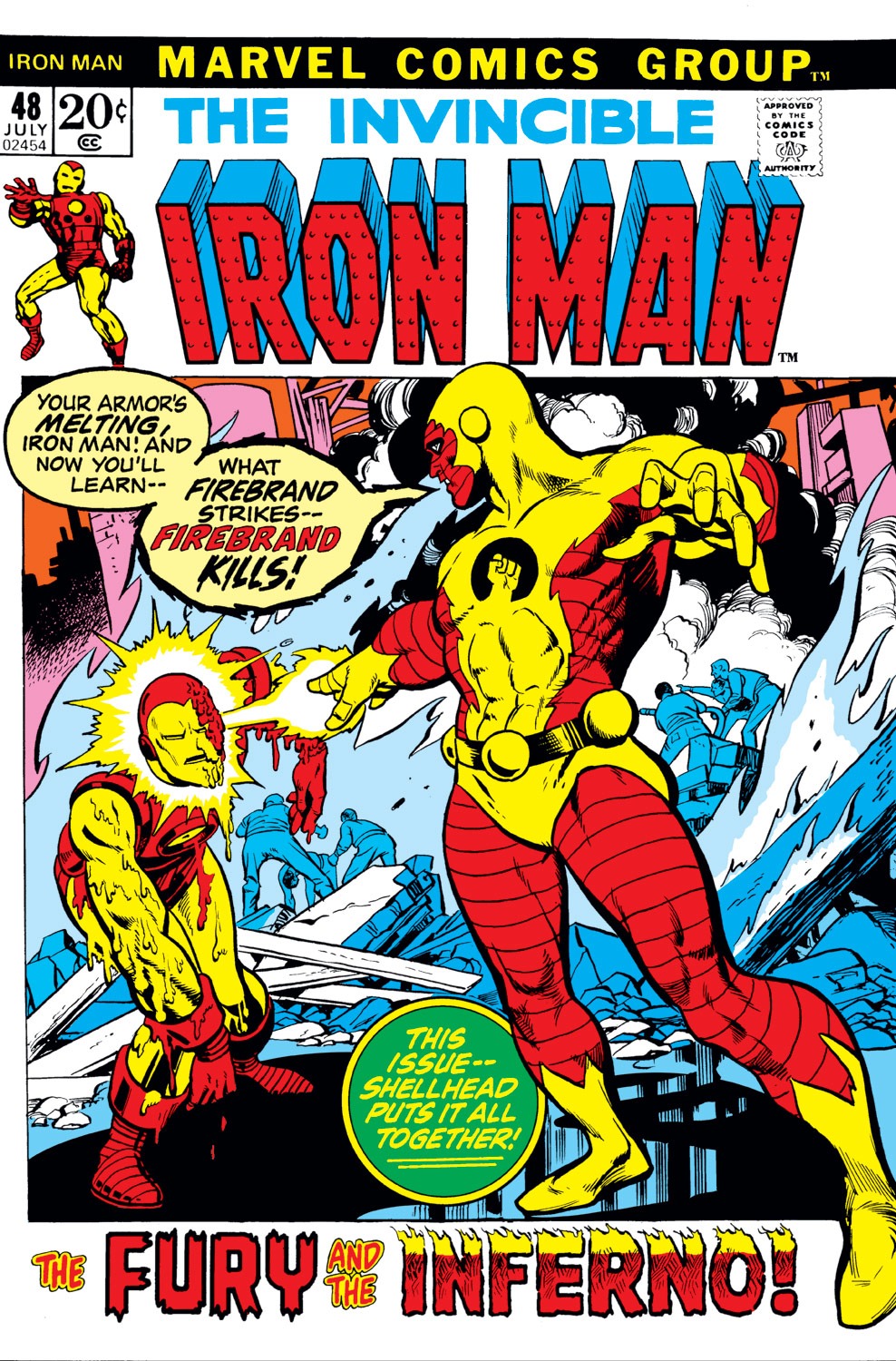 Read online Iron Man (1968) comic -  Issue #48 - 1