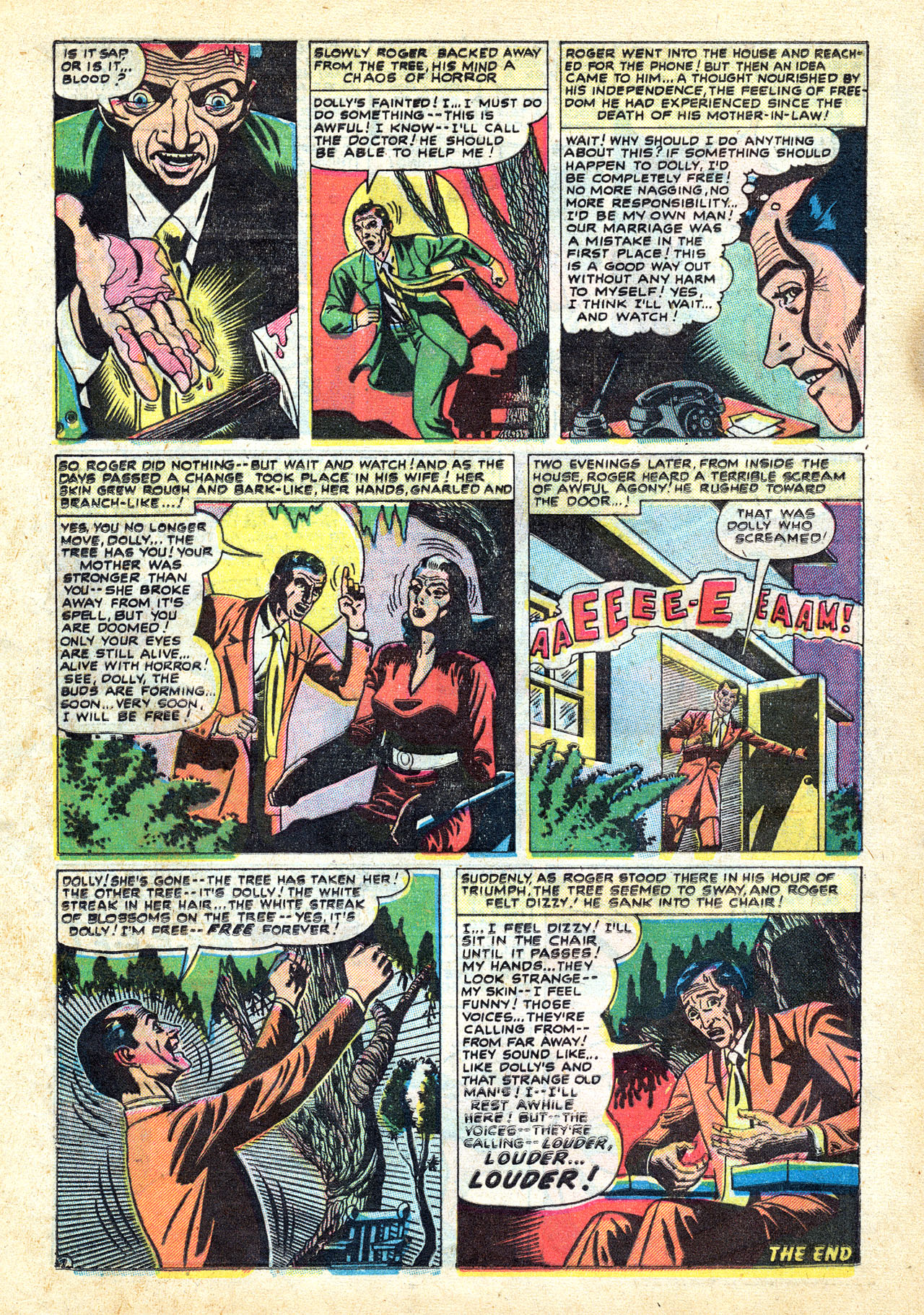 Read online Mystic (1951) comic -  Issue #1 - 16
