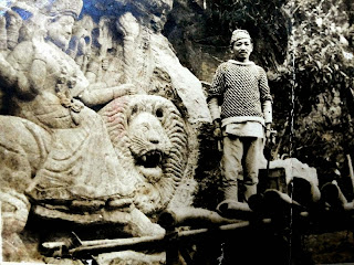 Man who sculpted Darjeeling Mahakal Mandir's Gods and Godesses. 