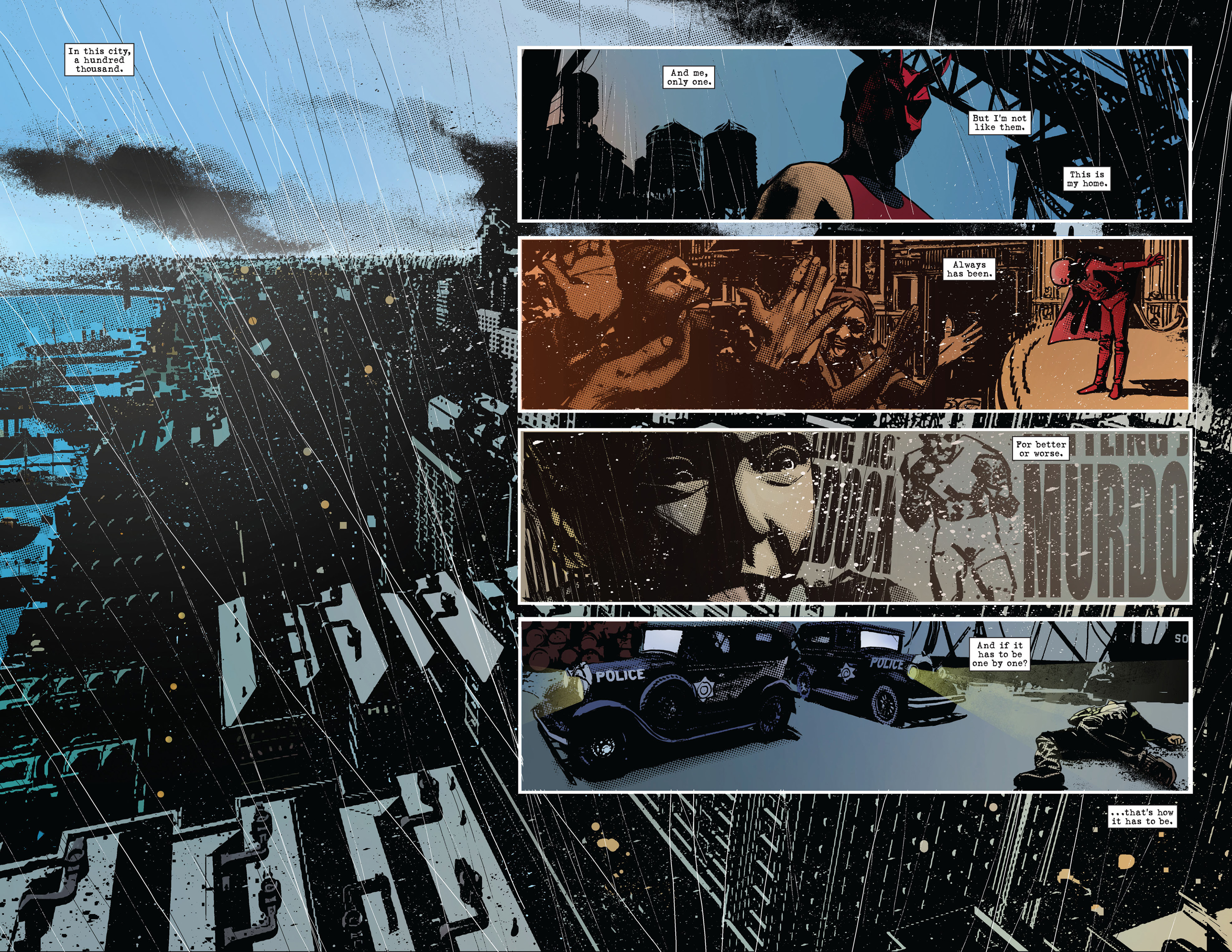 Read online Daredevil Noir comic -  Issue #1 - 5