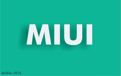 MIUI by BaiDev 2016