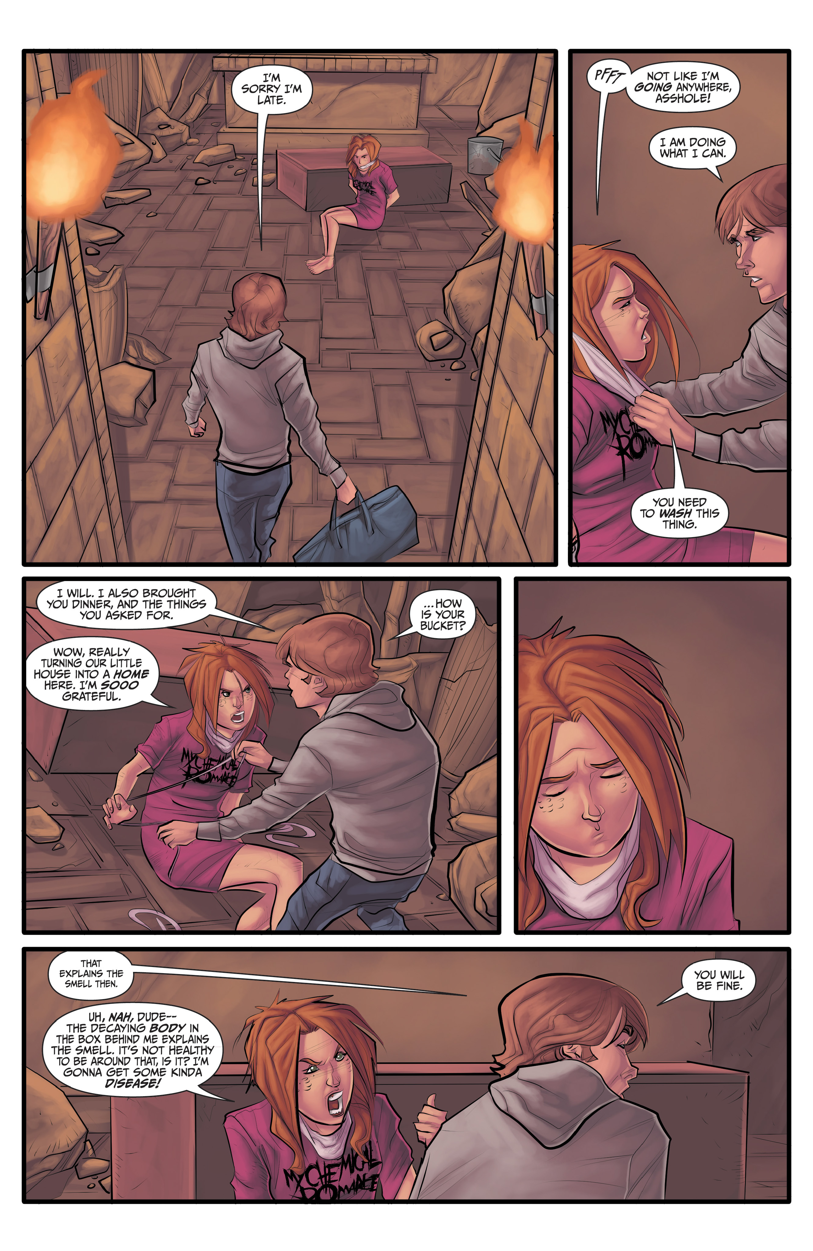 Read online Morning Glories comic -  Issue #45 - 10