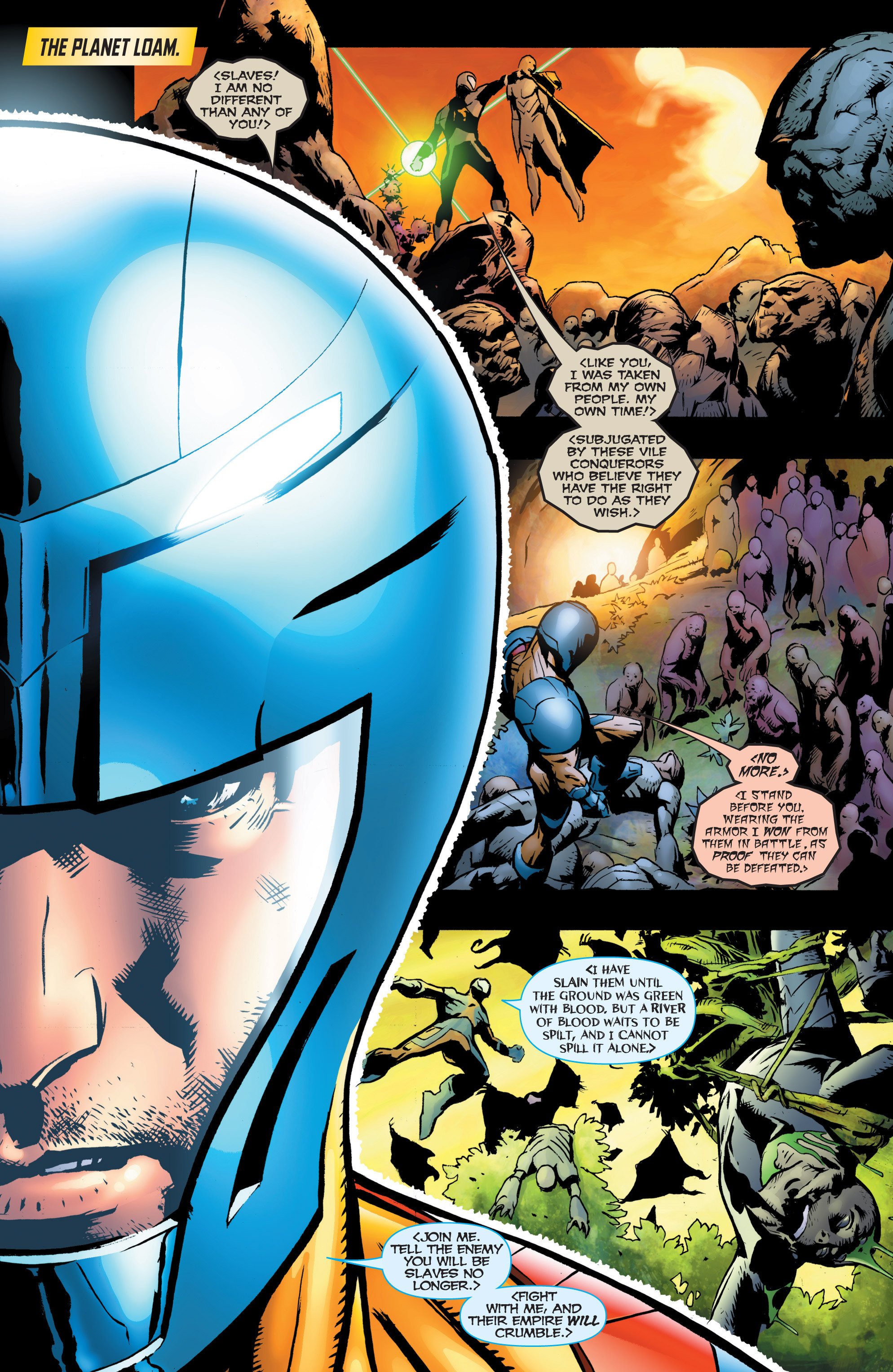 Read online X-O Manowar (2012) comic -  Issue # _TPB 3 - 124