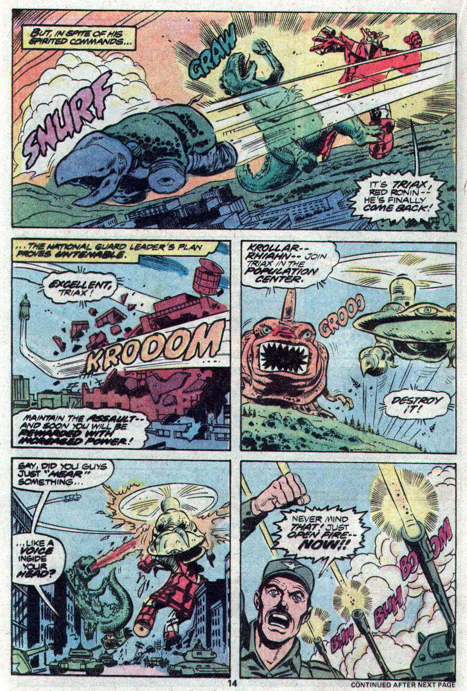 Read online Godzilla (1977) comic -  Issue #13 - 11