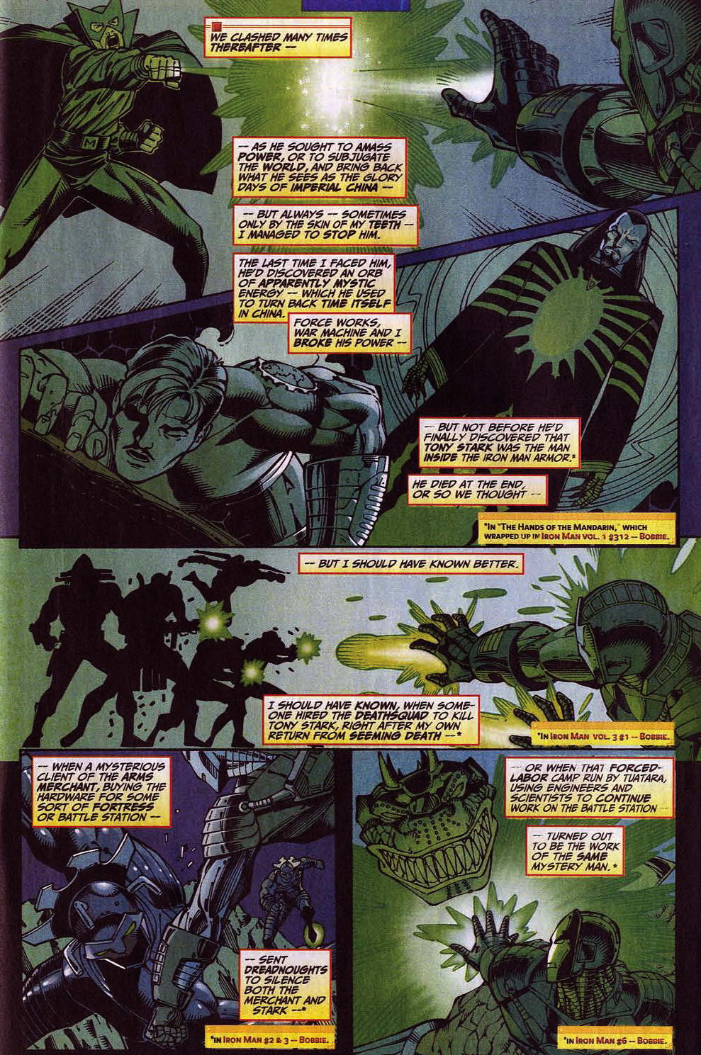 Read online Iron Man (1998) comic -  Issue #9 - 10
