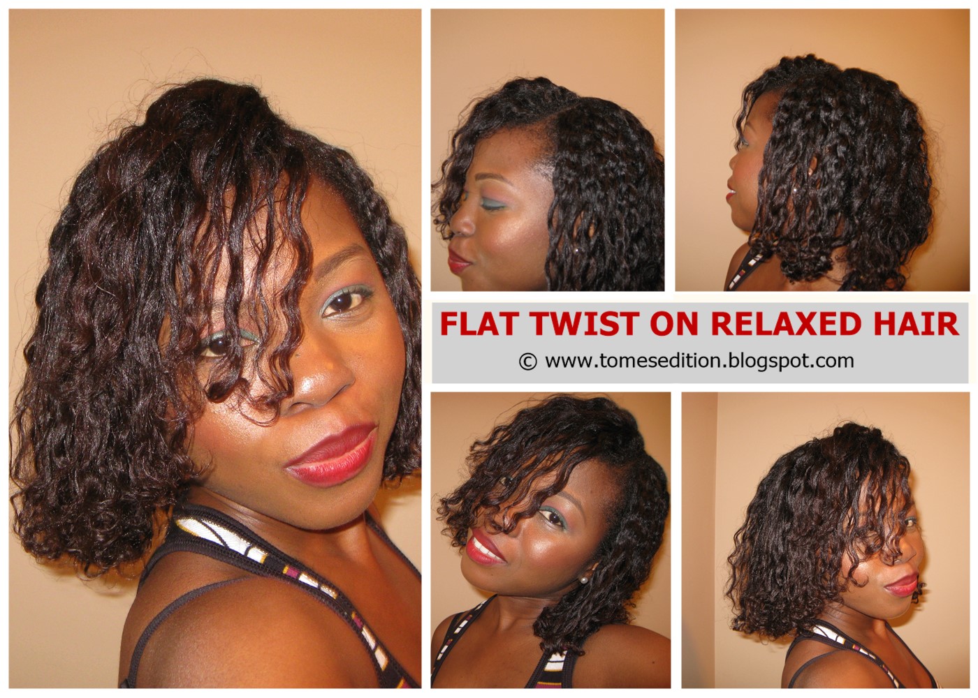 42 Flat twist styles for relaxed hair 