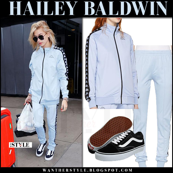 blue kappa tracksuit