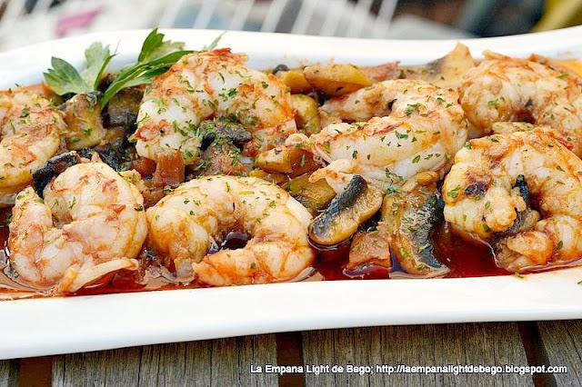 Gambones Al Ajillo Estilo Andaluz
