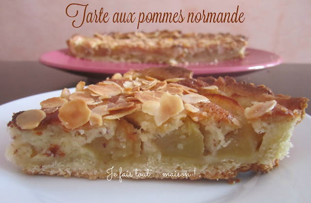 Tarte aux pommes normande facile