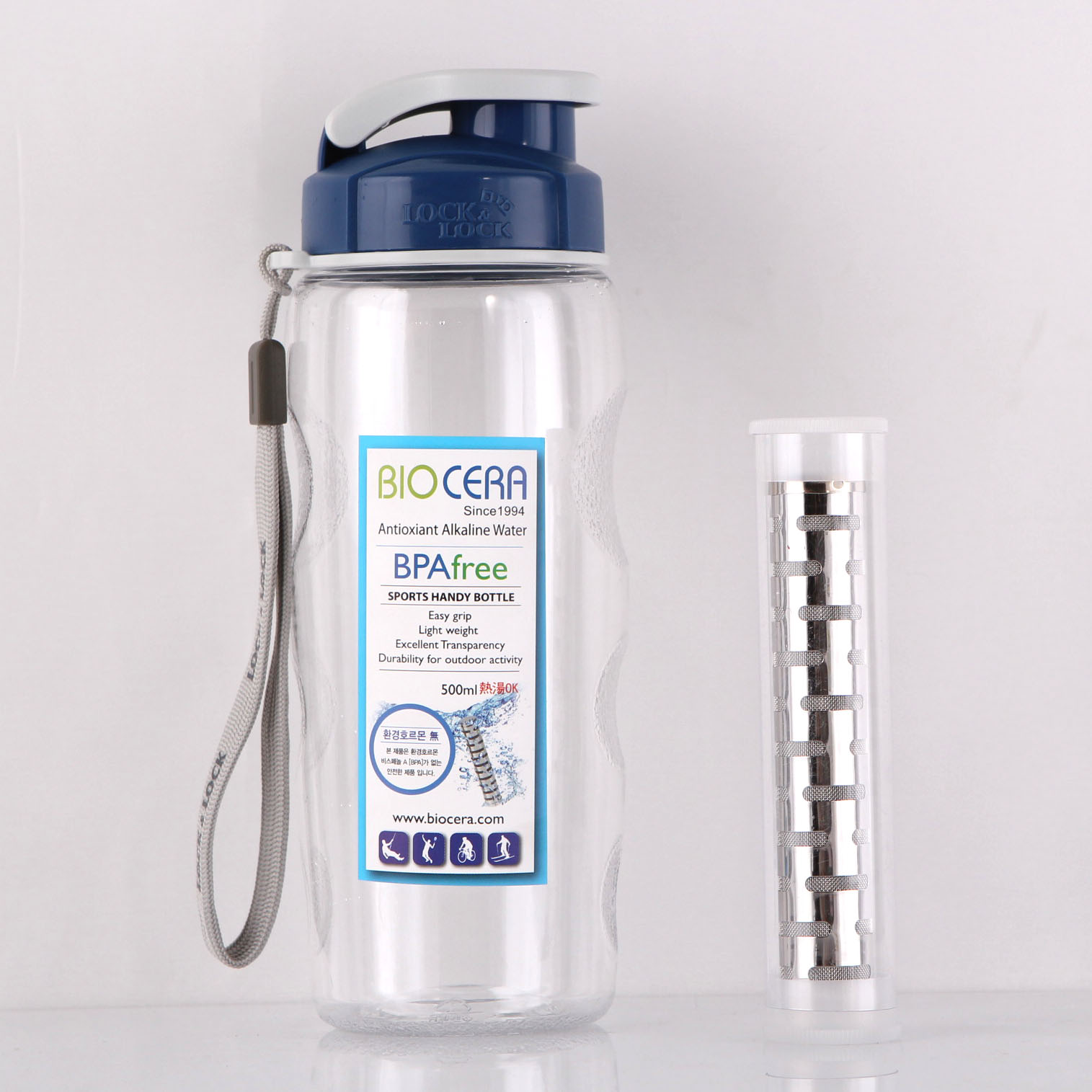 Safe Drinking with Biocera Antioxidant Alkaline Stick & Bottle