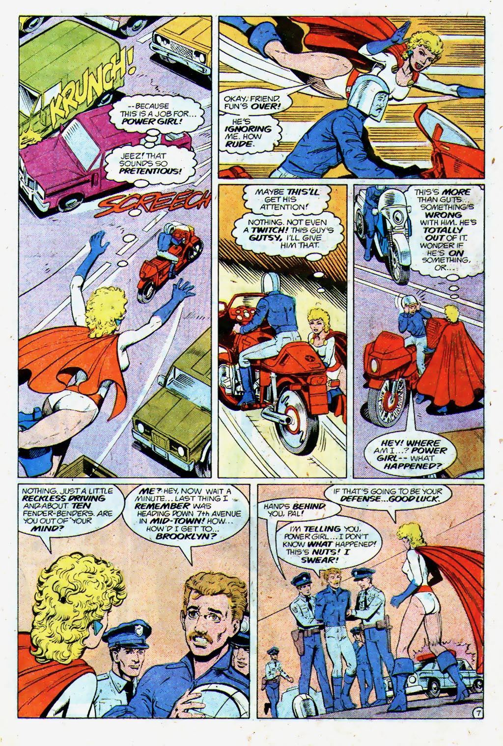 Read online Power Girl (1988) comic -  Issue #1 - 8