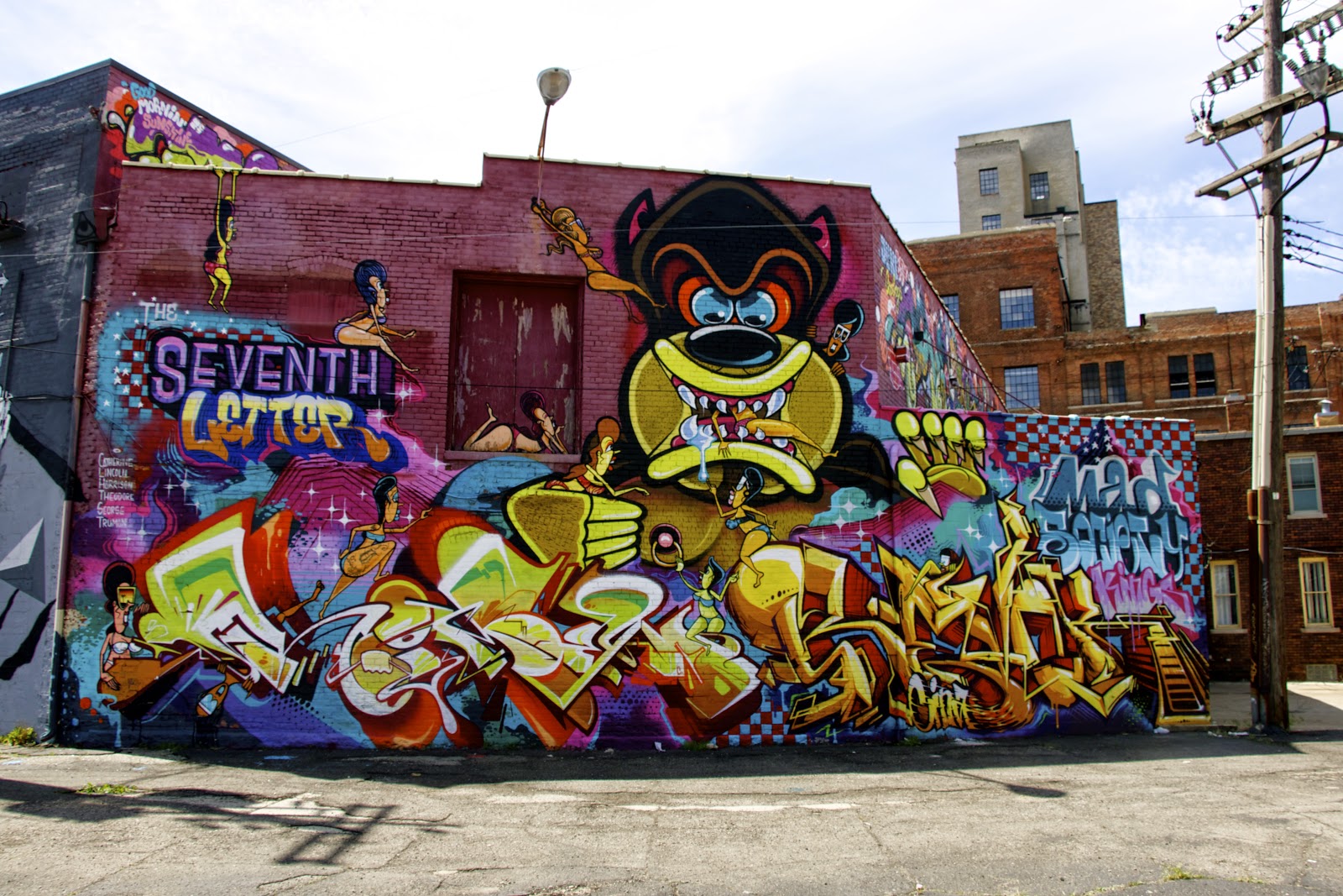 Detroit Graffiti Art Eastern Market....