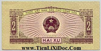 2 Xu Việt Nam Dân Chủ 1964