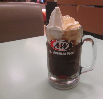 Rootbeer Float by A&W 