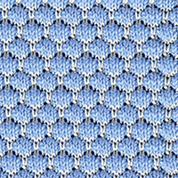 Textured Knitting 13: Blister Check or Coin Stitch | Knitting Stitch Patterns.