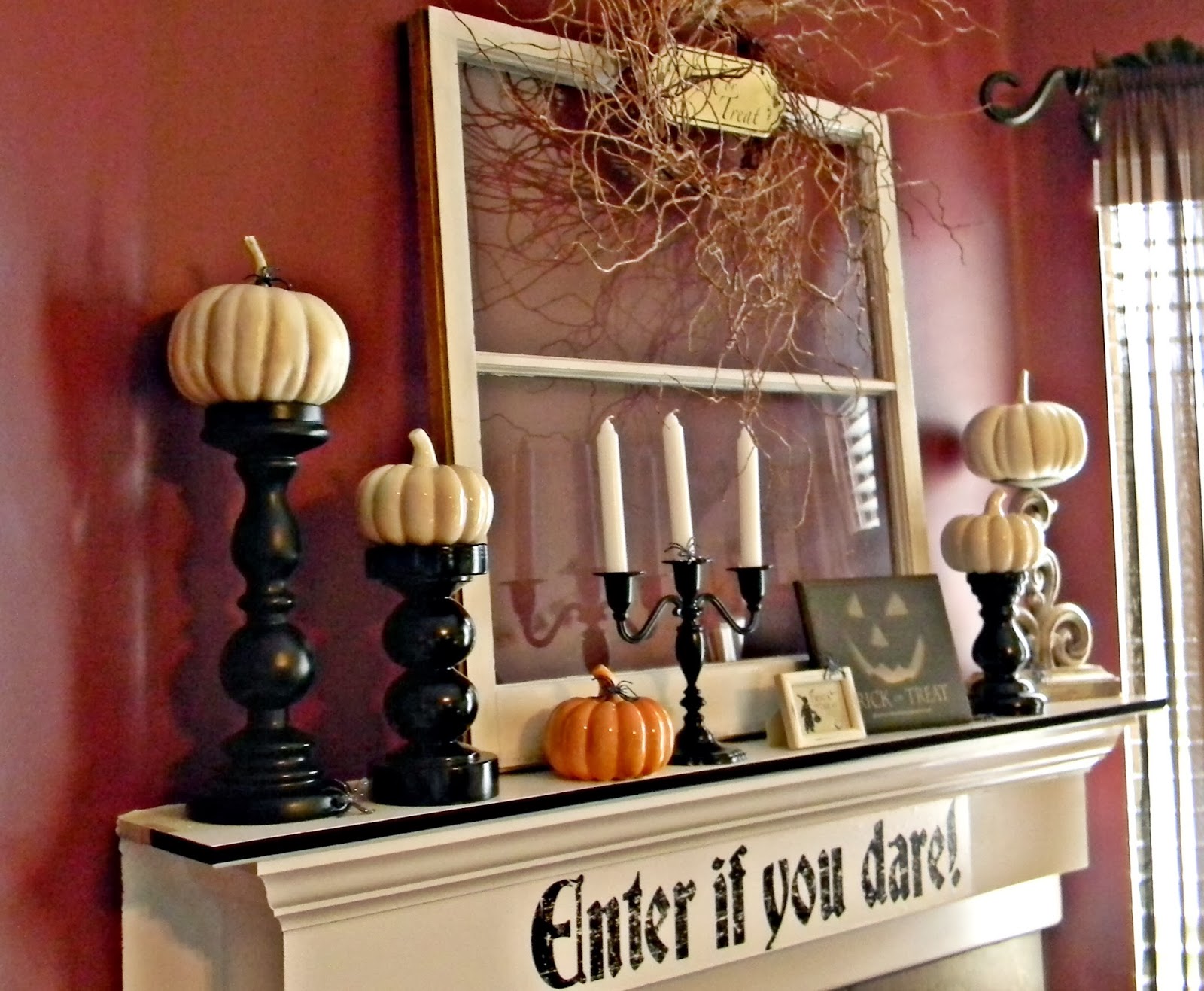 The Domestic Curator: 110 Awesome Halloween Decorating Ideas For Your