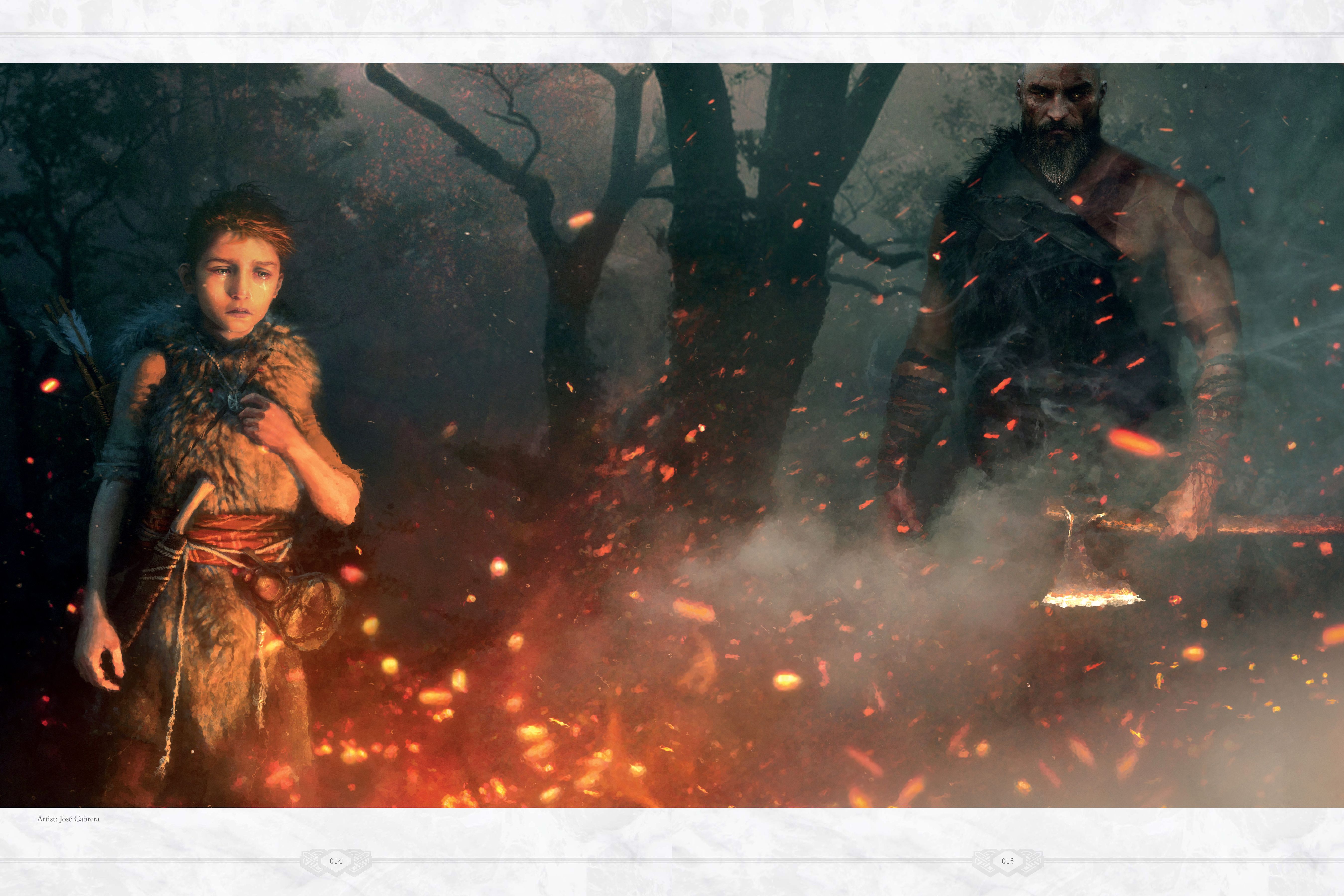 Read online The Art of God of War comic -  Issue # TPB (Part 1) - 15