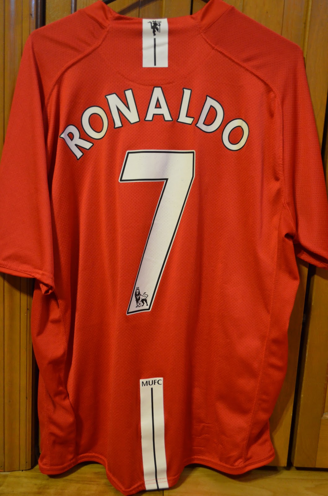 Kit Collection - My Soccer Jersey Collection: Manchester United 2007-2009 Home