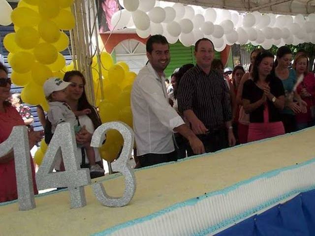 O aniversário de Panelas foi dia 18 de maio, mas a festa em comemoração  ficou para o dia 19