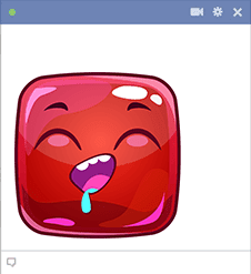 Drooling Square Smiley