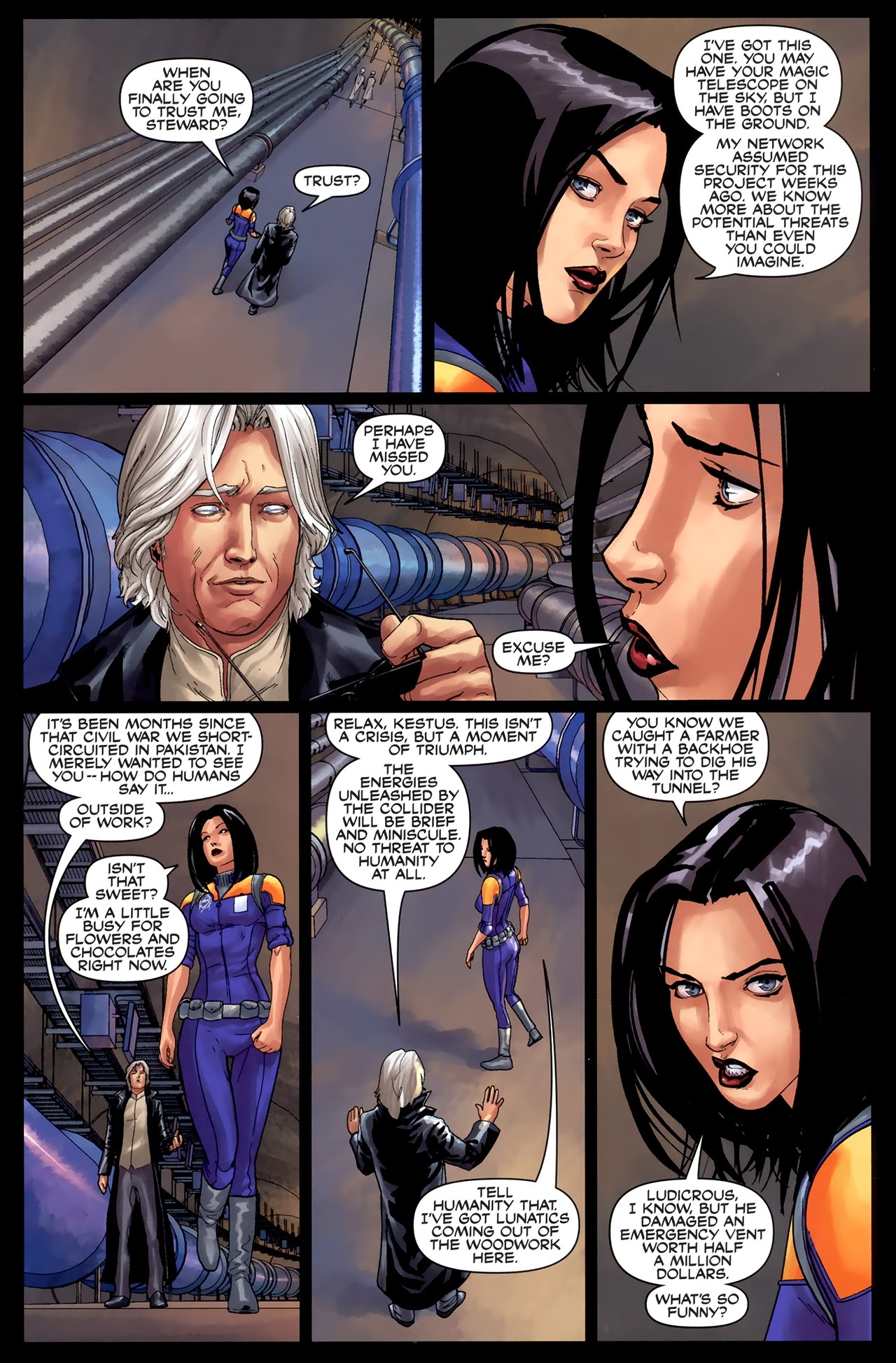 Read online Days Missing: Kestus comic -  Issue #5 - 5