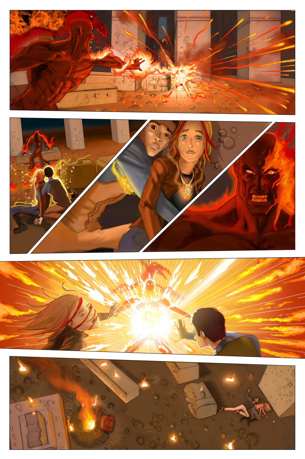 More from the Red Pyramid graphic novel | Rick Riordan
