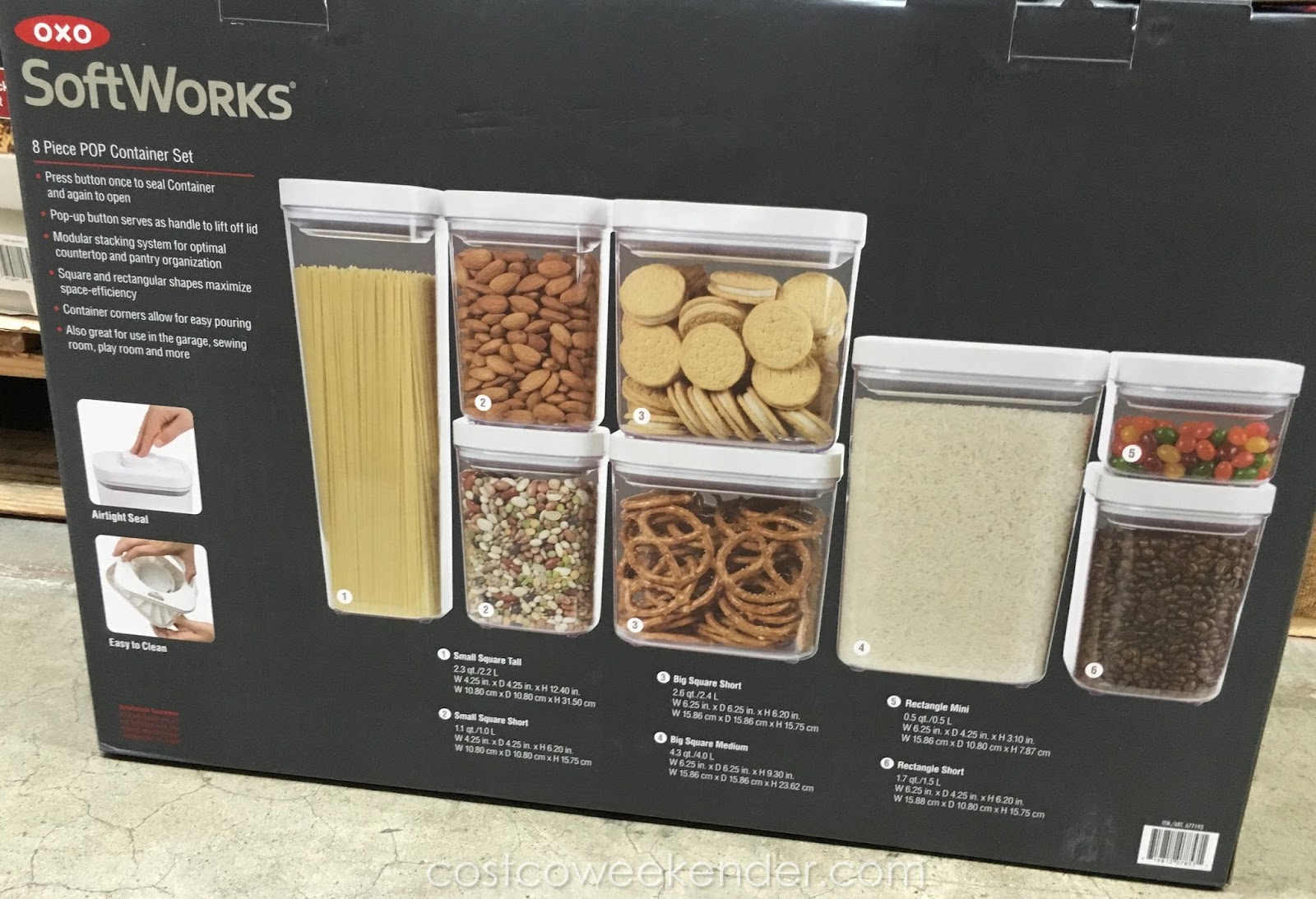costco oxo food storage
