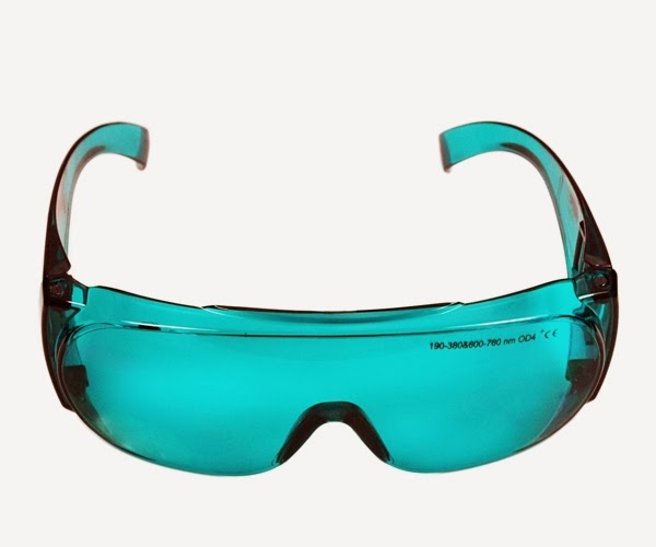 puntatore laser occhi