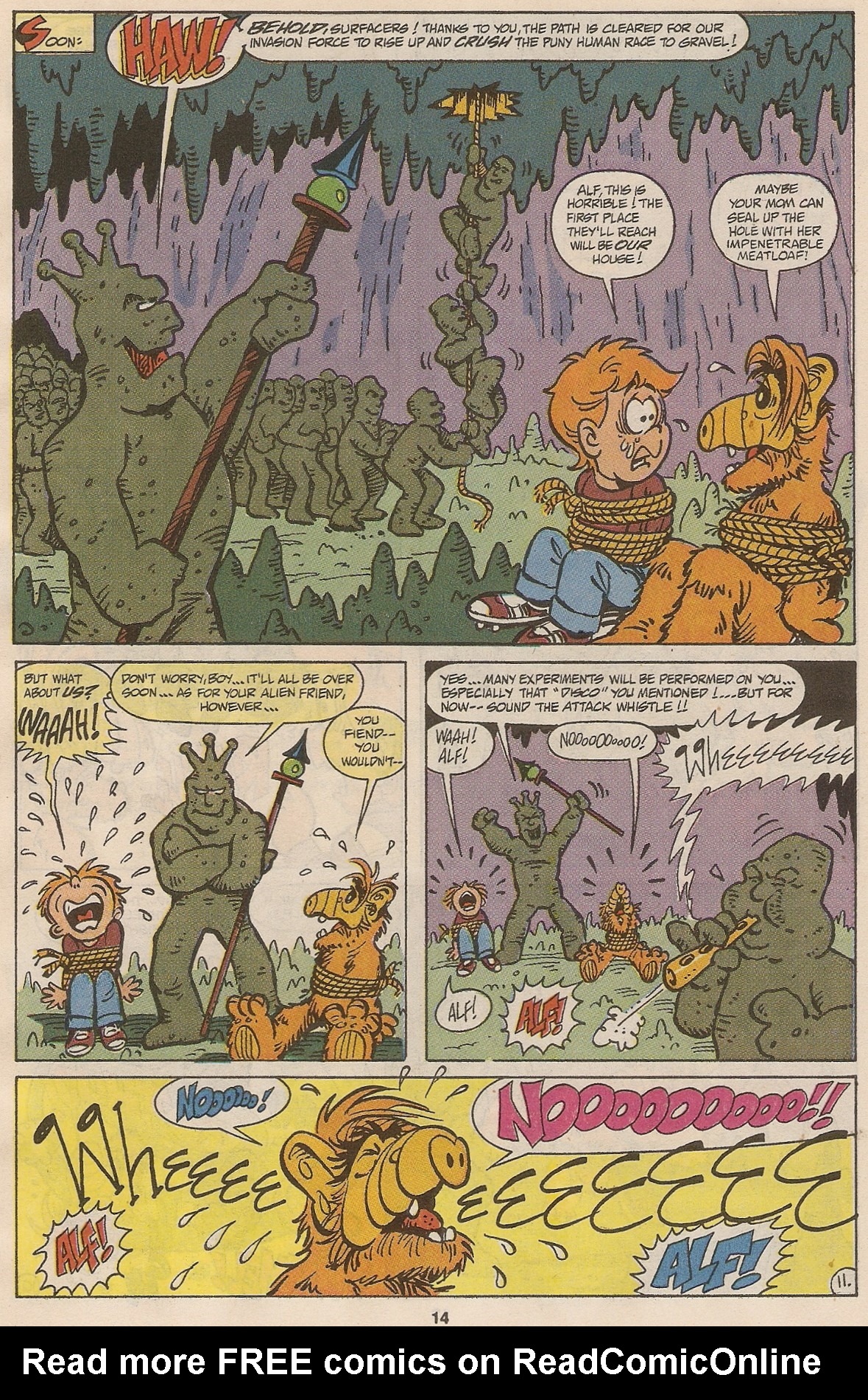 Read online ALF comic -  Issue #46 - 16